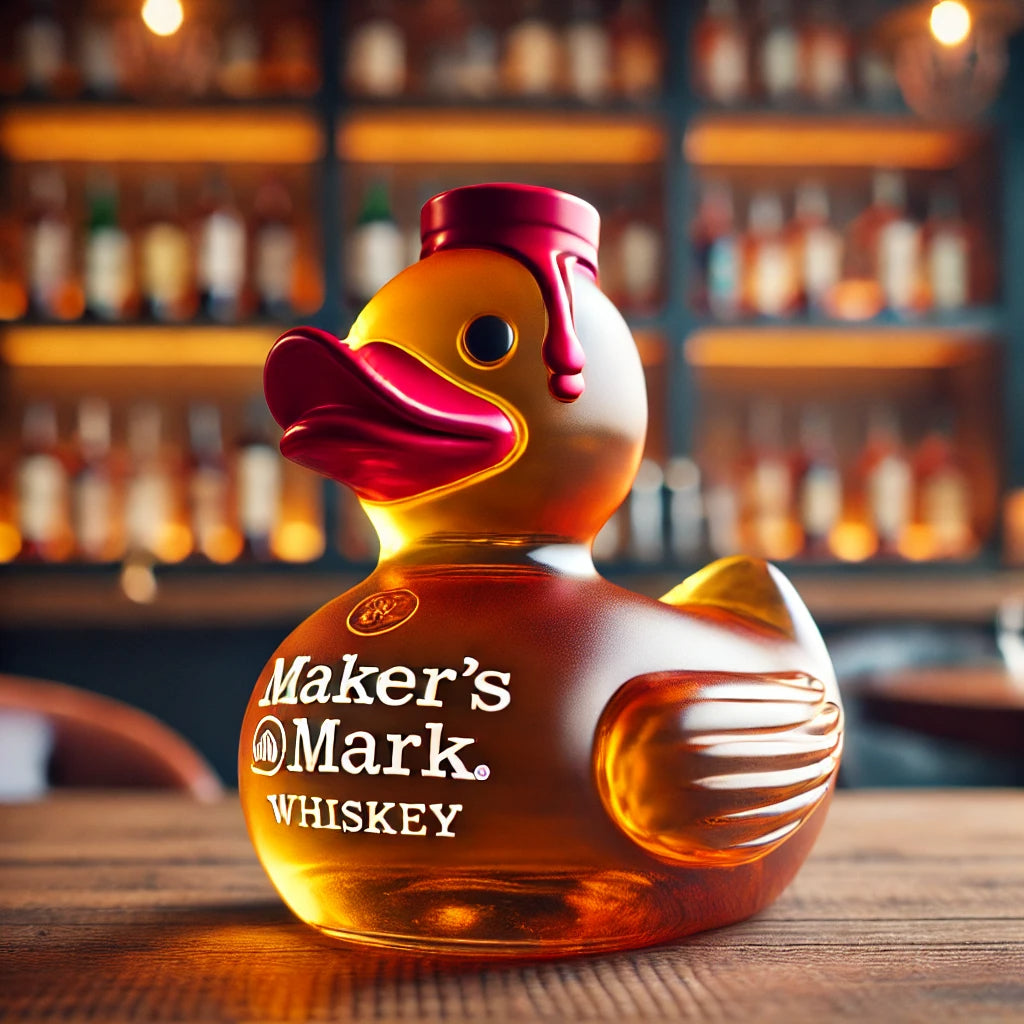Funny Whiskey Duck Bottle
