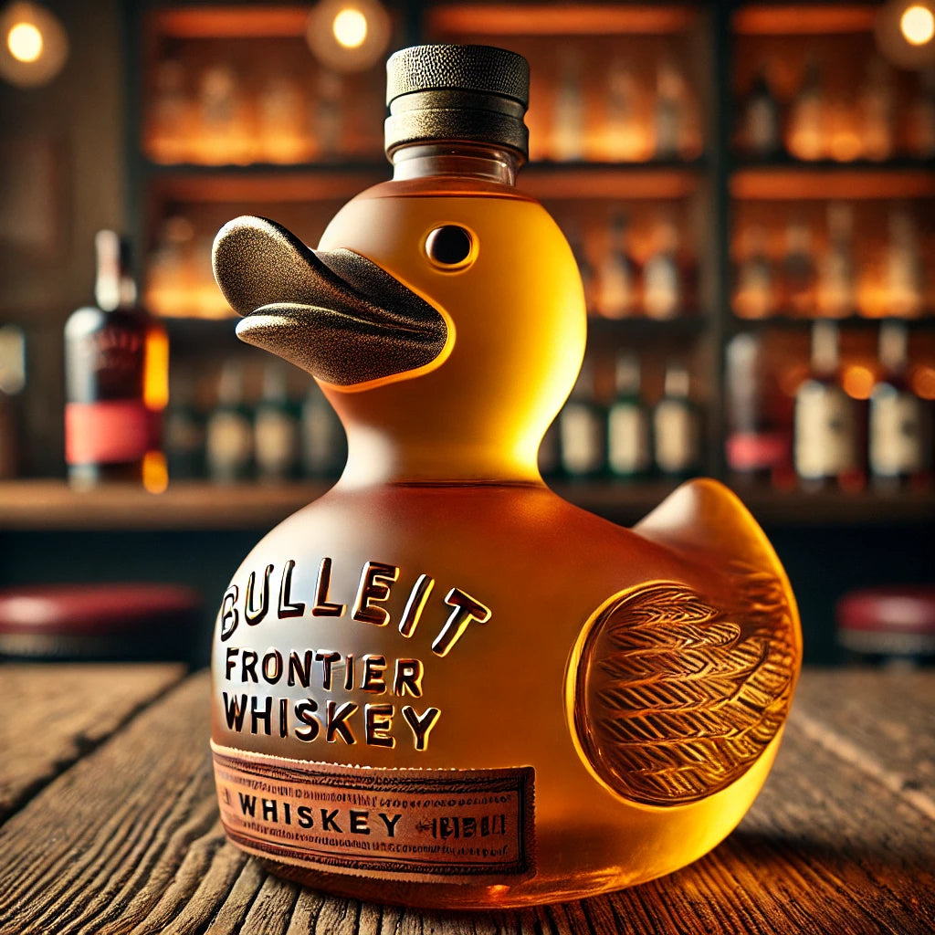 Funny Whiskey Duck Bottle