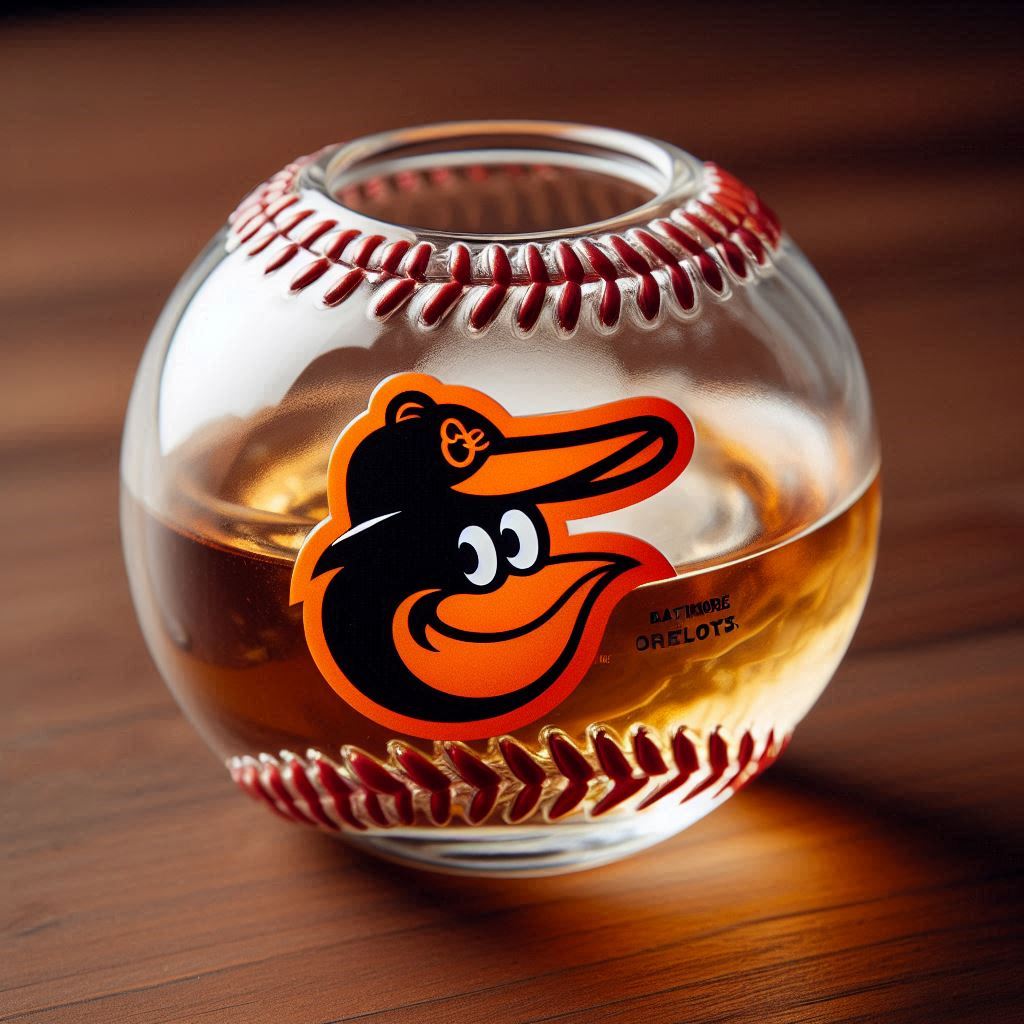 MLB Team Whiskey Glasses