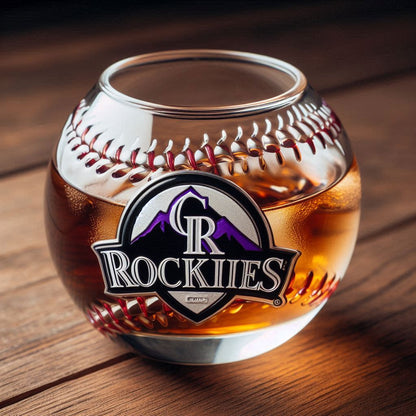 MLB Team Whiskey Glasses