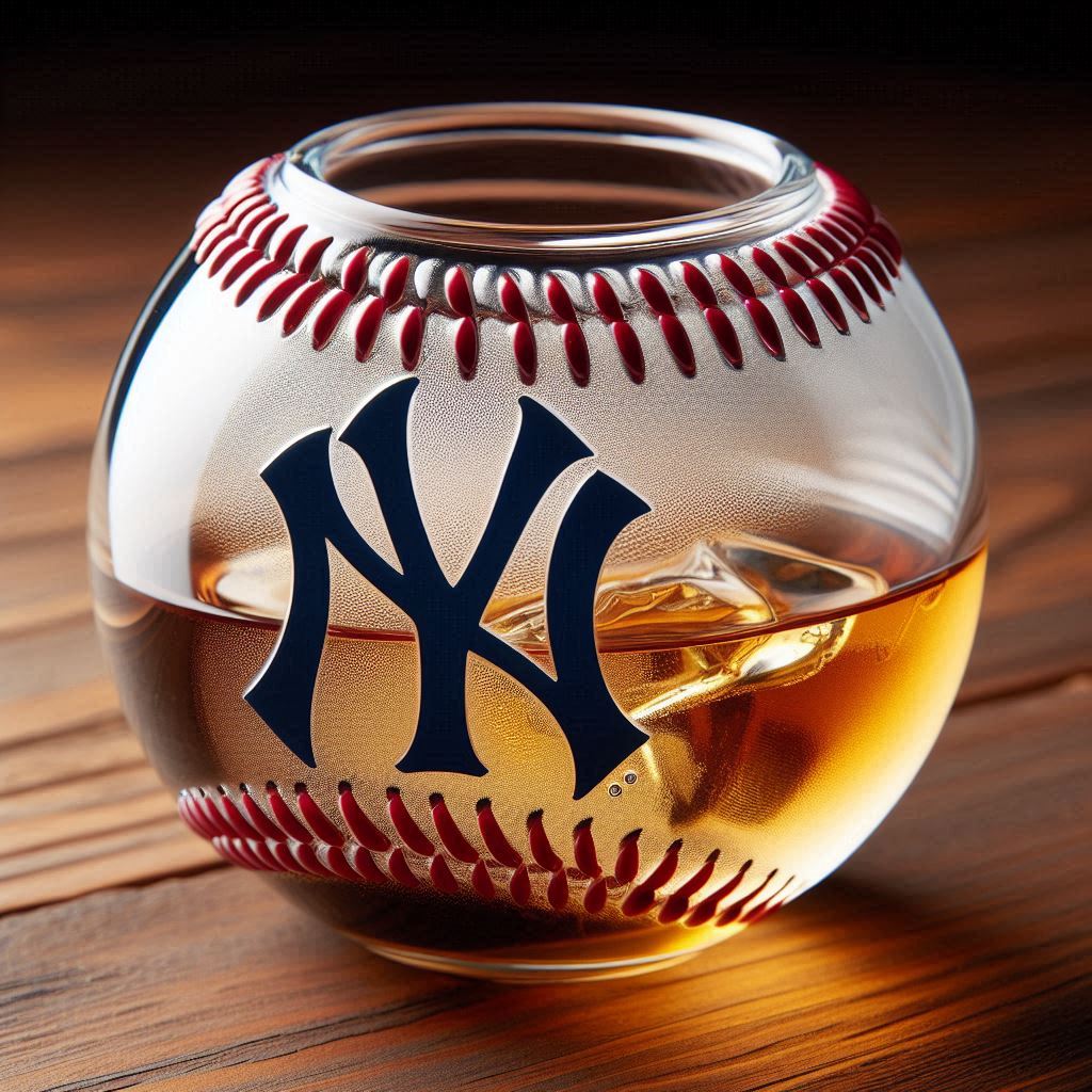 MLB Team Whiskey Glasses