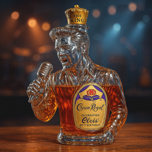 EP's 90th birthday whisky bottle