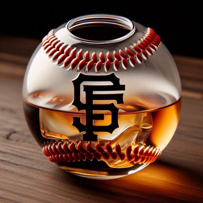 MLB Team Whiskey Glasses