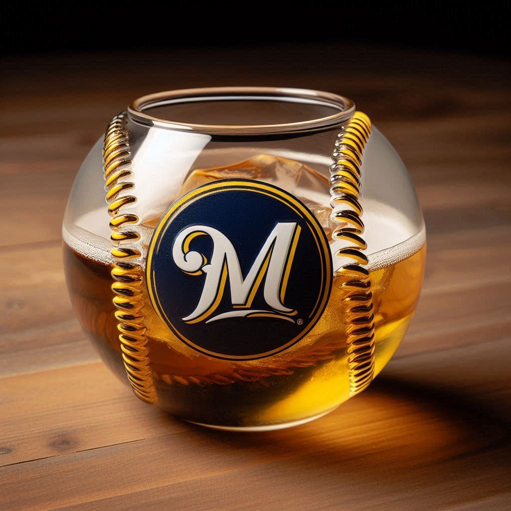 MLB Team Whiskey Glasses