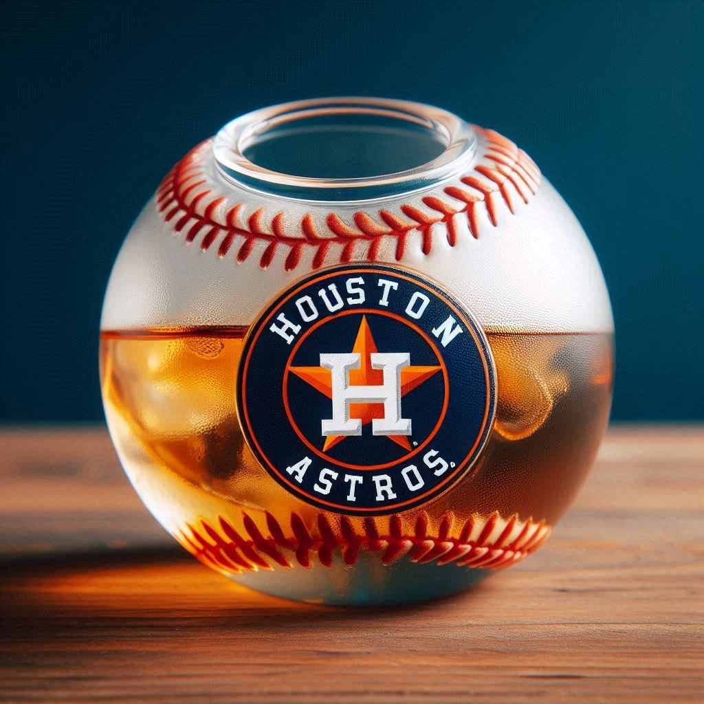 MLB Team Whiskey Glasses