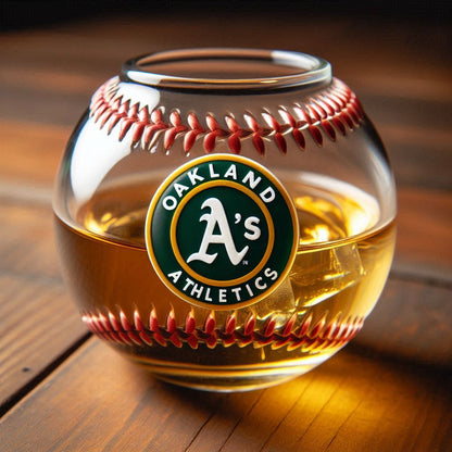 MLB Team Whiskey Glasses
