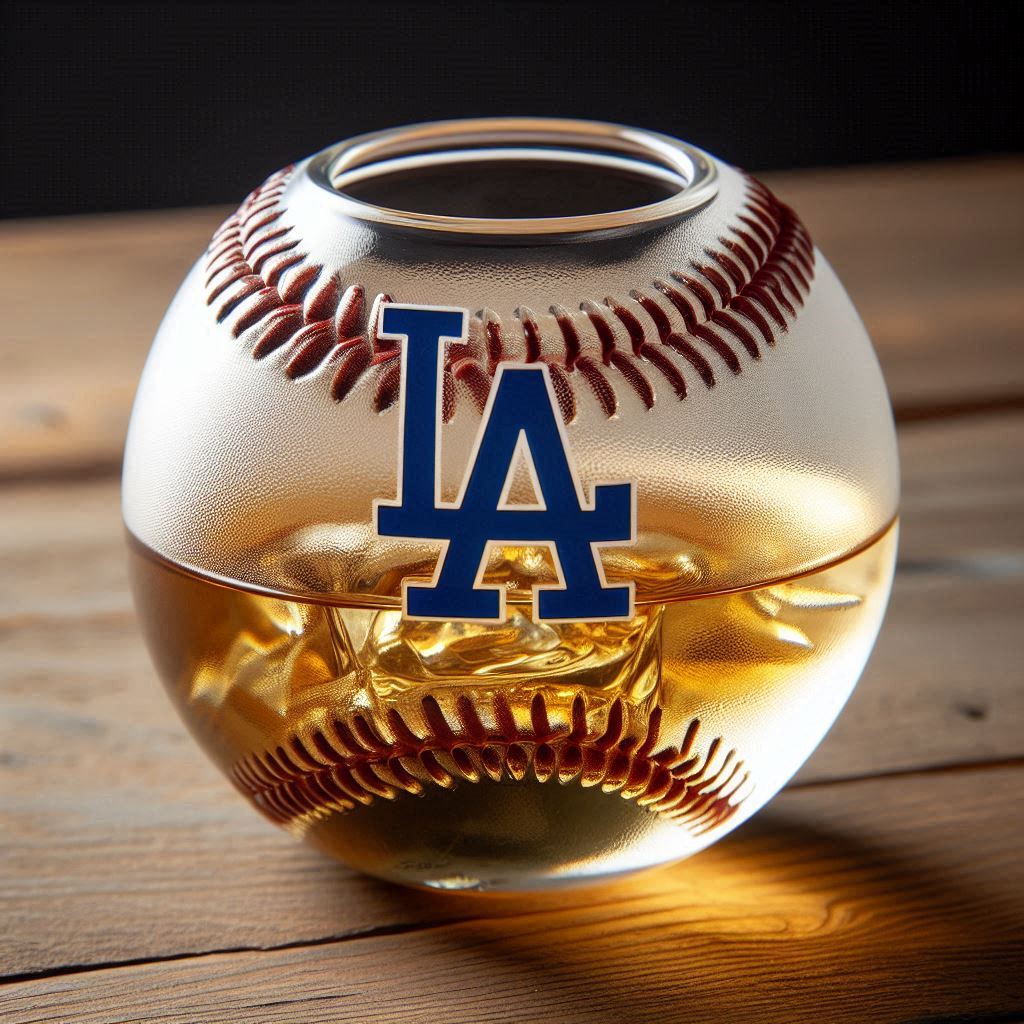 MLB Team Whiskey Glasses