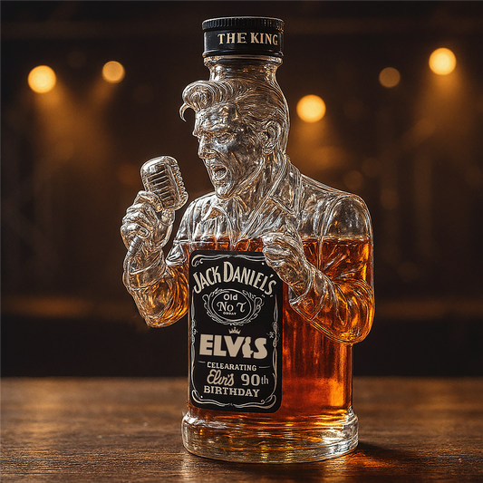 EP's 90th birthday whisky bottle